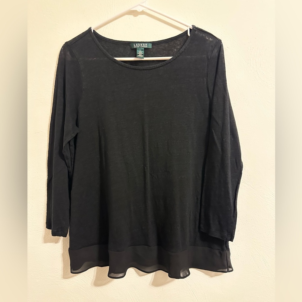 Ralph Lauren top size large